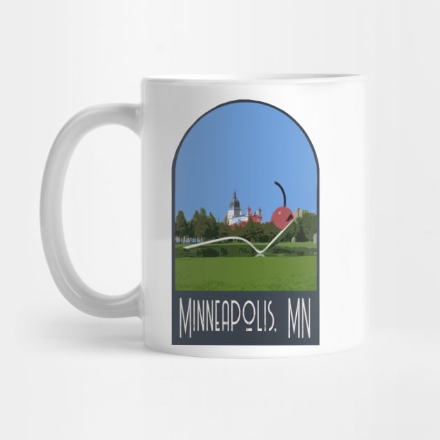 Minneapolis, Minnesota Decal by zsonn